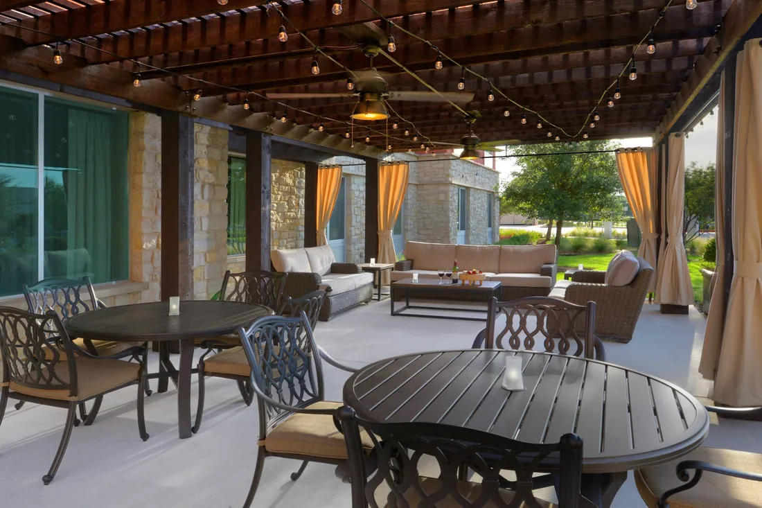 Outdoor Terrace — Fairfield Inn & Suites Dallas Plano/The Colony