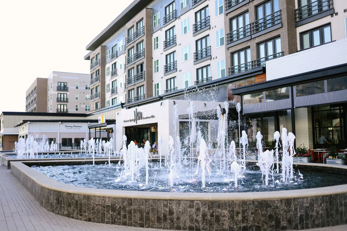 Fountain at Legacy West